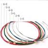 Stainless Steel 1M One Set 6pcs Rainbow Colorful Color Guitar Strings Acoustic Guitar Strings