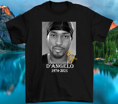 Erinnerung an D'Angelo Kurzarm-T-Shirt S-5XL Herren Unisex-T-Shirt