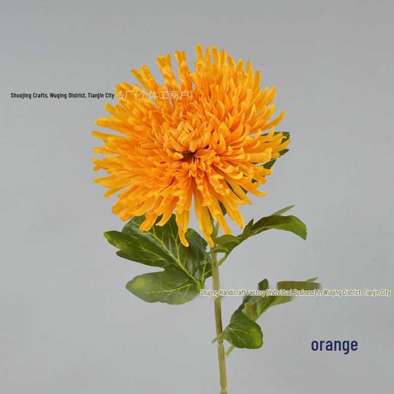 

Wabi-Sabi Style Faux Dragon Claw Chrysanthemum for Bar, Restaurant, and Shop Decorations & Photography