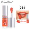 Dragon Ranee Großer Bürstenkopf, Kristallgelee-Lippenöl, feuchtigkeitsspendend, feuchtigkeitsspendend, verblasst Lippenlinien, transparenter Frucht-Lipgloss