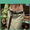 Western Cowboy Leather Belt For Women Pu Material Vintage Retro Stylish Casual Waist Accessory
