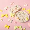 DIY Wax-Melt Moulds Heart Flower Bow-Shape Silicone Molds Chocolate Candy Gummy Molds for Party Cake Decorations Tool