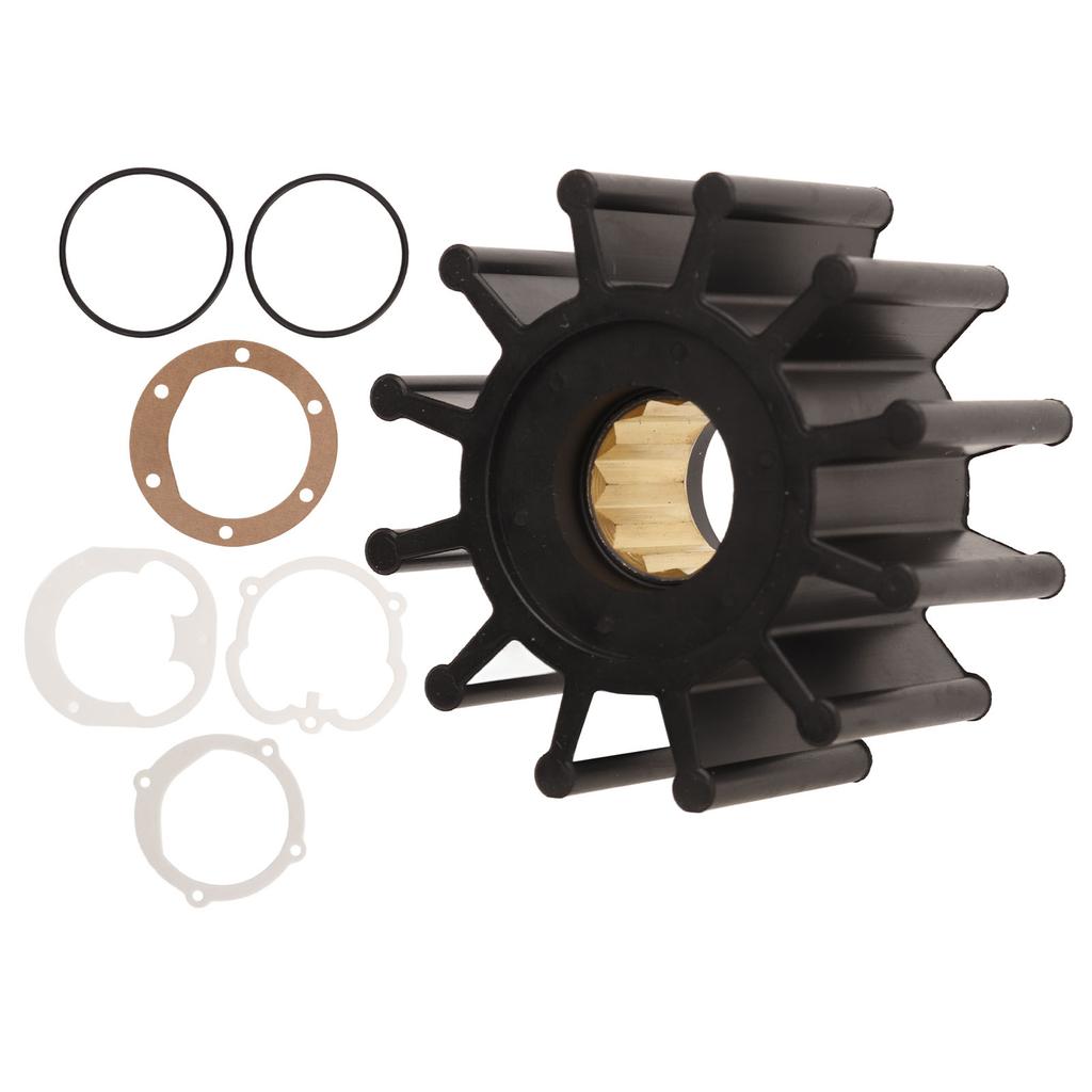 Outboard Water Pump Impeller 500107GT Spline Drive Boat Motor Impeller Replacement for Jabsco 1210‑0001 3085‑0001