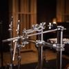 Drum Hardware Extension Clamp Heavy-Duty Kit with Rod Metal for Stage