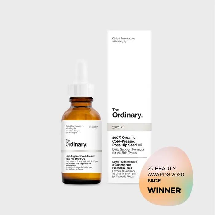 [For Oily Skin, All Types, Light Moisturizing Oil] 100% Organic Cold-pressed Rose Hip Seed Oil