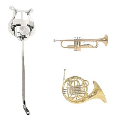 Woodwind Musical Instrument Part Sax Marching Fixing Bracket Trumpet Marching Lyre Clamp