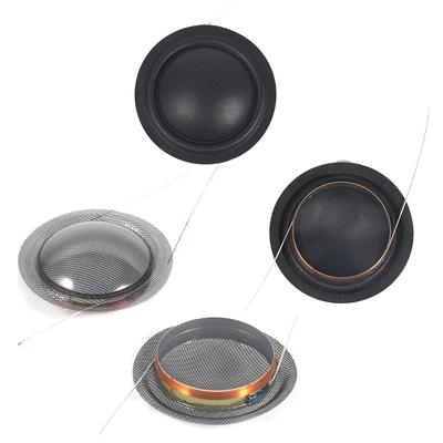 20,4mm Schwingspule Schwarzes Horn Hochtöner Seidenmembran Film Hochton Runder Rahmen 20,4mm Kern Lautsprecher Reparaturteile