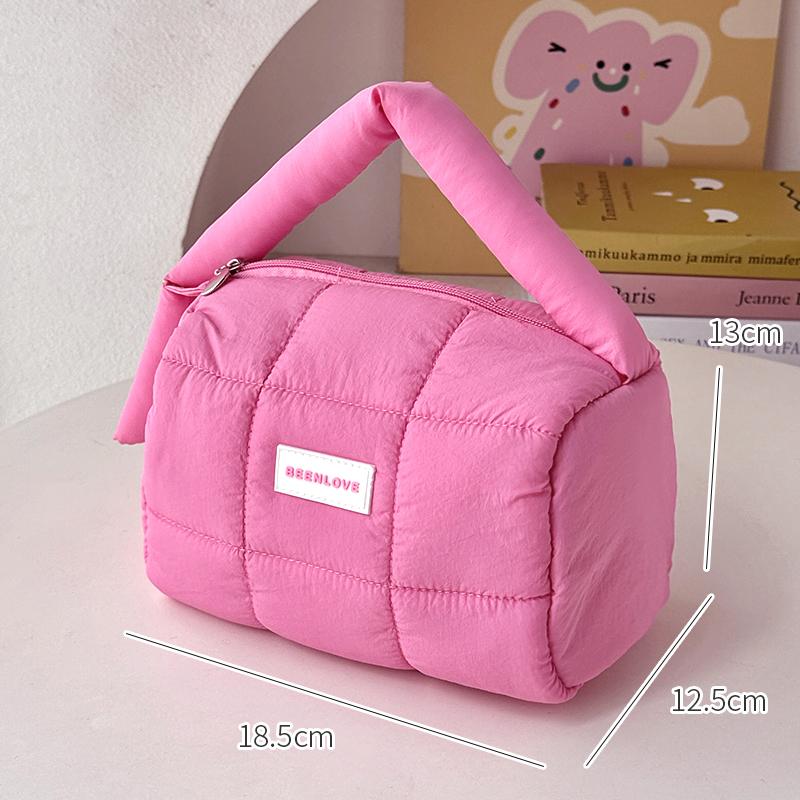 Macaron Makeup Bag Large Capacity Cosmetic Pouch Travel Essentials Women's Bag Travel Bag Women Makeup Pouche cosmetiquero