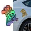 1pc God Light My Way Car Sticker Waterproof for Car Windows Trunk Door Motomike Fairing Fuel Tank Scooter Universal Vinyl Decals