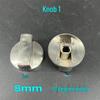 Perilla universal para cocina de gas con interruptor de 8 mm - Botón de encendido para quemador de cocina de gas natural y GLP