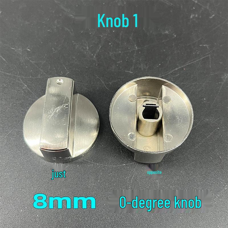 Perilla universal para cocina de gas con interruptor de 8 mm - Botón de encendido para quemador de cocina de gas natural y GLP