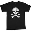 Schönheit Hip Hop Piraten Totenkopf und Knochen T-Shirt Herren Muster Sommer Neu Herren- und Damenmode Retro Streetwear