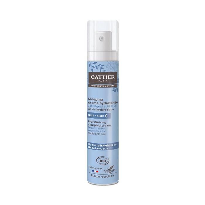 Cattier Crème &amp; Soin Hydratant Sleeping Crème de Nuit Hydratante Bio 50ml