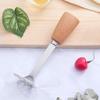 Stainless Steel Potato Masher Wood Long Handle Food Grade Multifunctional Manual Carrot Vegetable Food Mashing Tool Kitchen Gadgets