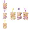 Sanrio Hello Kitty Plush Keychain With Soft Short Pile For Girls And Collectors