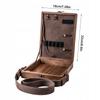 Holz Umhängetasche Retro Box Box Künstler-Schultertasche