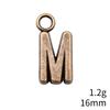 Valentine's Day Charms For Jewelry Alphabet Tag Letters Charms Pendant Cheap Things Woman Pendant