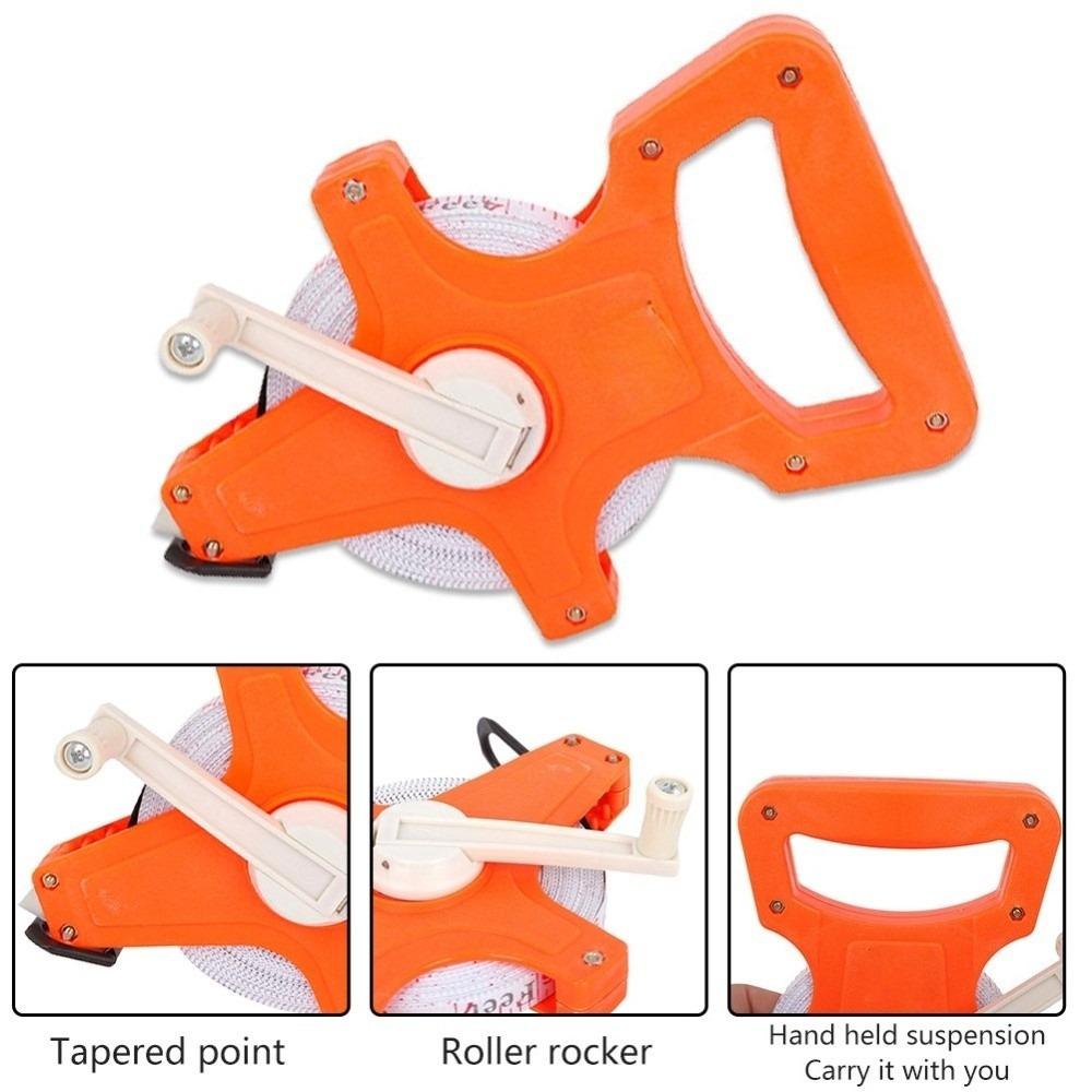 Metric Scale 100m Tape Measure Depth Measurement Measure Tool Portable Measuring Ruler  Carpentry