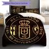 Real Oviedo Muster Bettwäsche, Steppbett Set Bettbezug Kissenbezug Zuhause Geburtstagsgeschenk(1 Bettbezug + 2 Kissenbezüge, ohne Füllung)
