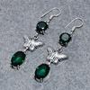 Chrome Diopside Gemstone Handmade Drop Dangle Jewelry Earrings 2.50"
