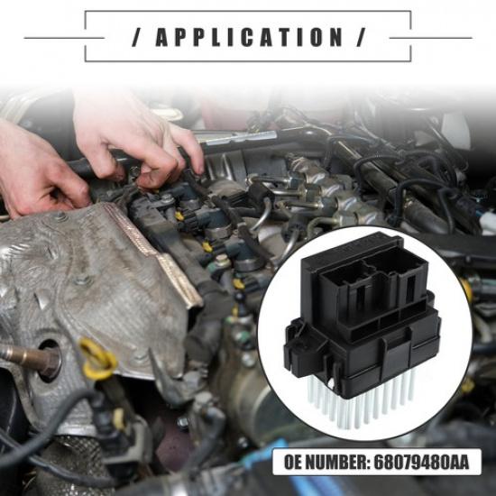 Pack of 1 for Jeep Grand Cherokee 2011-2013 Blower Motor Resistor 68079480AA
