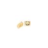 Semitree 100Pcs Stainless Steel Rose Gold Earring Back Earrings Stopper DIY Earring Findings for Handmade Crafts Jewelry Making