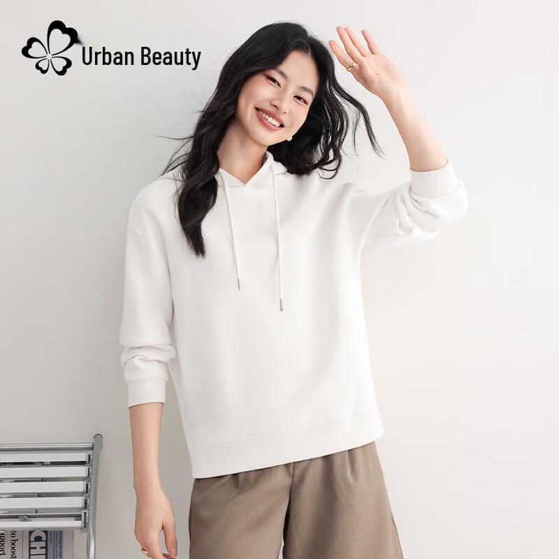 Women's American Style Loose Hooded Sweatshirt