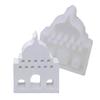 Mosque Shaped Resins Molds, Mosque Shaped Silicones Molds for Making Tealight Holder Decorations Desk Decorations