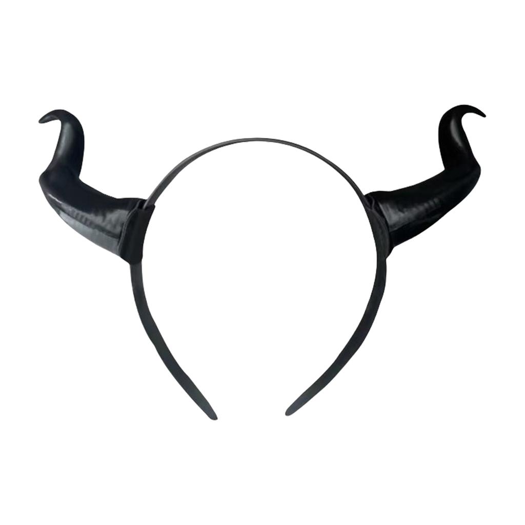 Maleficent Devil Ear Horn Headband Girls Cosplay Accessories Beast Horns Fursuit Masquerade Halloween Cosplay Party