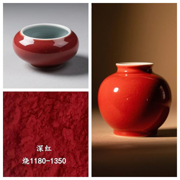 10g Bottled Ceramic Underglaze Colored Powder Never Fade Making Tableware Tea Sets Vases Ornaments Office Supplies 1280℃-1350℃