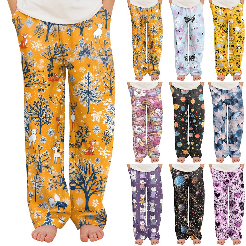 Fashionable Children's Versatile Pocket Sports Casual Pants