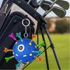 Portable Silicones Golf Tees Holder With Light weight Build For Easy Carrying And Storage In Golf Bags