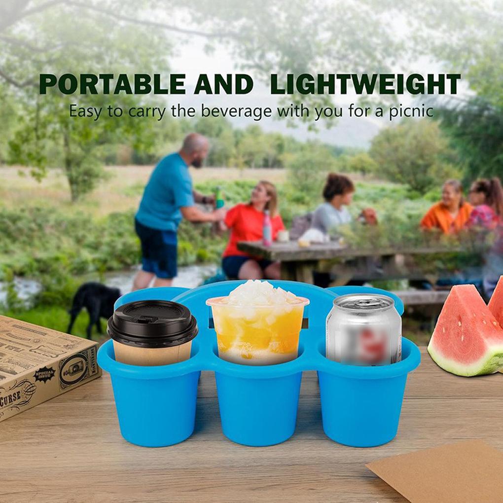 2025 6PCS PP Colorful Plastic Cup Organizer Classroom Basket Saving Space Portable Stackable Portable With Handle