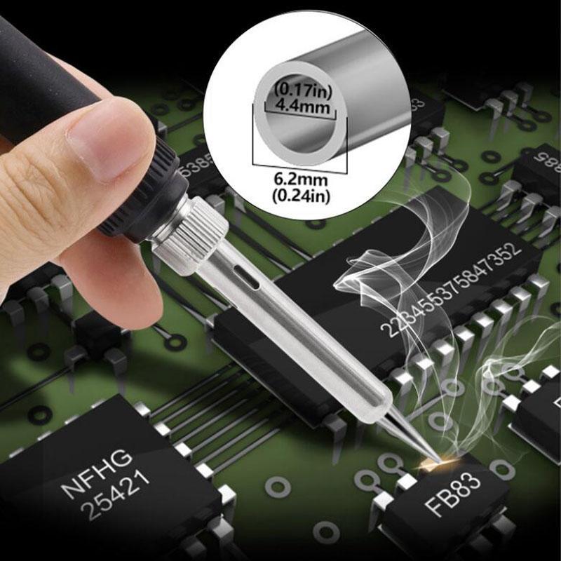 Pure Copper Soldering Iron Tips 900M 200-480°C Fit for Hakko Atten Quick Saike Kada Aoyue 936,938,969,8586 Welding Stations
