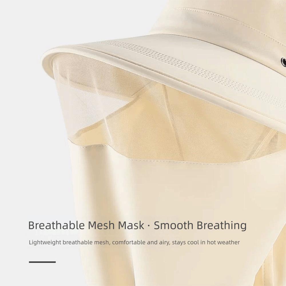 Quick Drying Sun Protection Hat Neck Guard Face Covering Sunhat Summer Sunscreen Cap  Camping