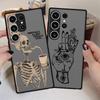 Case for Samsung Galaxy S25 Edge S23 Ultra S24 FE S10 S22 Plus Note 20 10 S20 S9 S21 Back Phone Cover Gothic Strange Hand