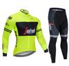 Winter Warm Mountain Bike Breathable Sports Cycling Suit Fleece
