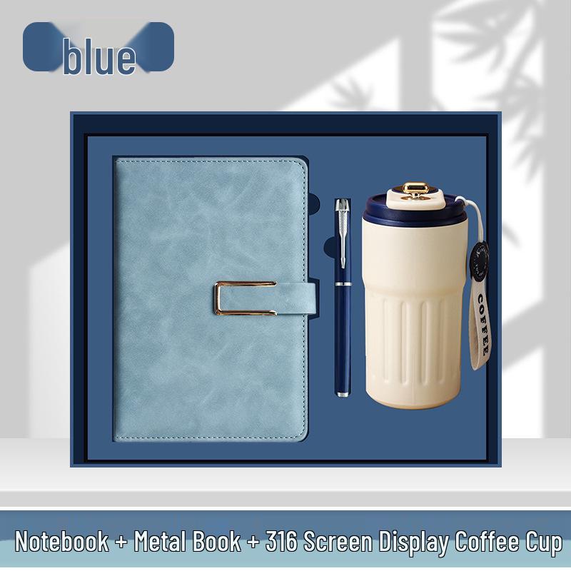 Luxury Business Gift Set: Notebook, USB Drive, and Pen for Corporate Events