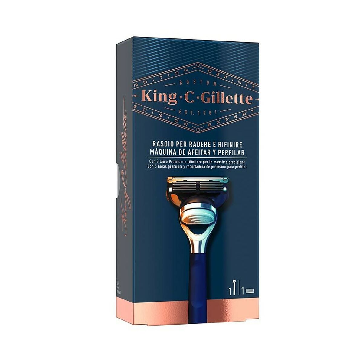 

Бритва Gillette King C Gillette King Blue