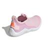 adidas Rapidazen S .Rdy C Slip Resistant Abrasion Resistant Mid Top Kids' Running Shoes Pink White FZ3955