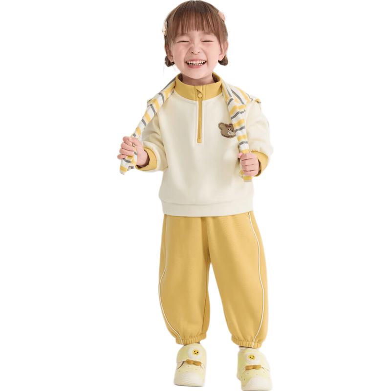 Balabala Children's Two-Piece Fall/Winter Casual Set