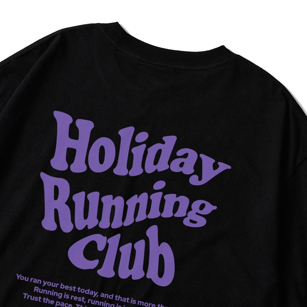 Seupeullaesikodeu Long Sleeve Black - Holiday Running Club