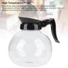 1.8L Coffee Pot High Borosilicate Heat Proof Glass Coffee Decanter Carafe for Travel Picnics Outdoor Activities