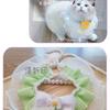 Fashion Small Flower Cats Collar Lace Bib Lace Pet Collar Bib Sweet Cat Necklace