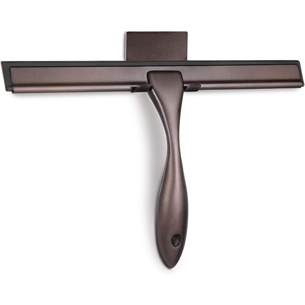 All-Purpose Shower Squeegee for Shower Doors, Bathroom, Window and Car Glass - Bronze, Stainless Steel