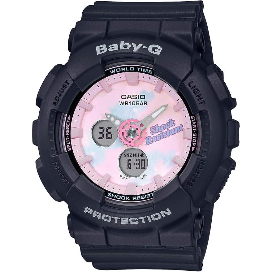 

Часы Casio Baby-G Летний градационный циферблат BA-120T-1AJF Женские черные чёрный