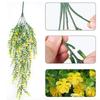 Artificial Hanging Flowers Hanging Plants Bouquet Hanging Plants Drooping Plants Suitable For Wall Home Garden Yard Indoor And Outdoor Decoration.