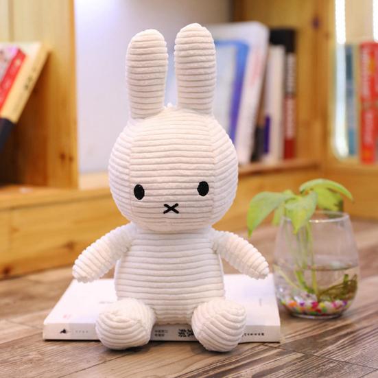 Morbido Peluche Coniglio Animale di Peluche Carino con Cotone PP Sicuro Abbracciabile Regalo di Compleanno per Bambine