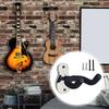 Gitar Veggfeste Henger Kraftig Metall Gitarholder Bass Ukulele Akustisk Klassisk Elektrisk Gitar Stativ Krok Gitar Tilbehør