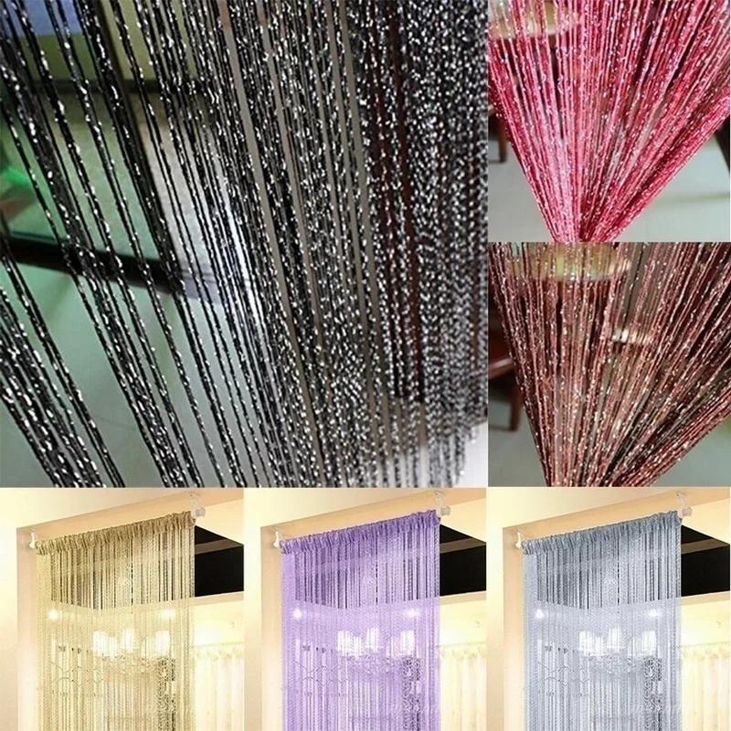 Creative Tassel Crystal Beads Suitable for Door Curtains, Room Partitions, Window Panels, Living Room and Home Furnishings